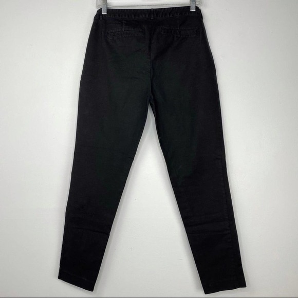 Michael Michael Kors Gold Zip Black Trousers - Picture 2 of 7